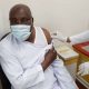 Atiku Abubakar receives coronavirus vaccine