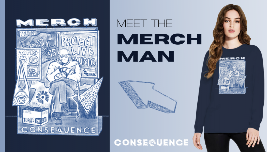 Bernie the Merch Man: Our New Shirt Supports Touring Crew Members