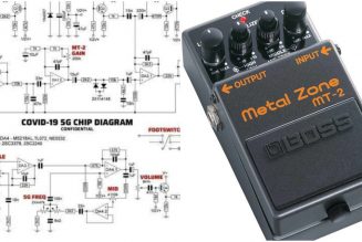 COVID-19 Conspiracy Theorists Thought Guitar Pedal Was a 5G Chip Blueprint