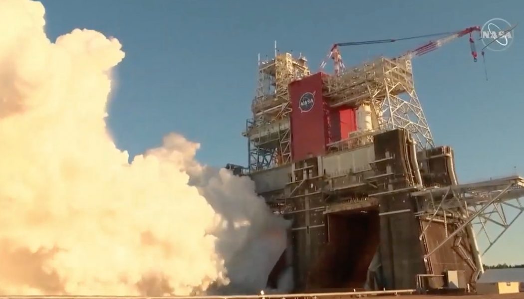 Critical NASA rocket test ends early with a shutdown