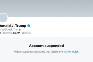 Donald Trump Permanently Suspended From Twitter