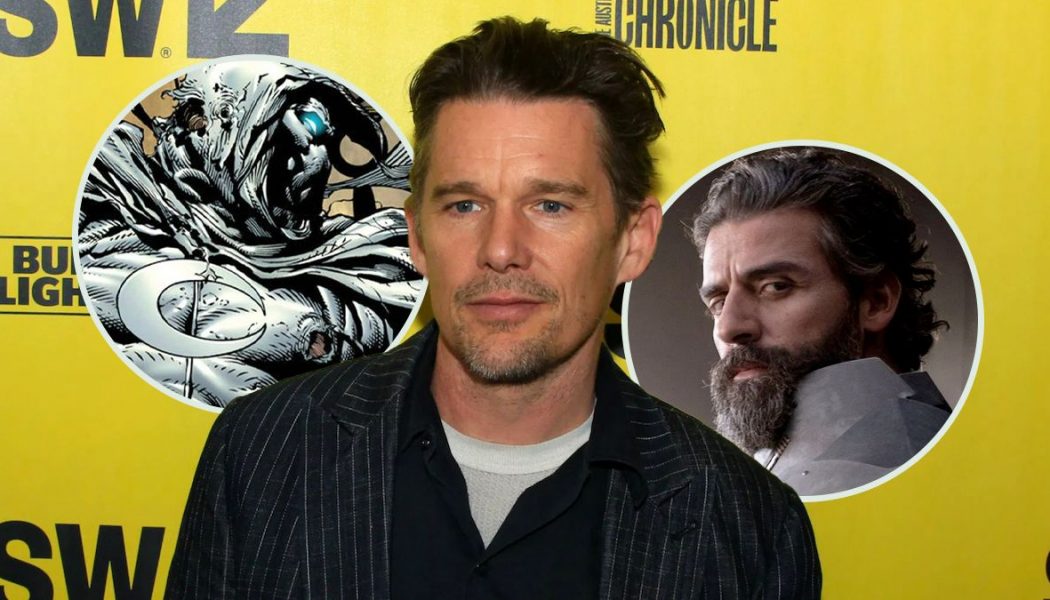 Ethan Hawke Cast as Villain Opposite Oscar Isaac in Marvel’s Moon Knight