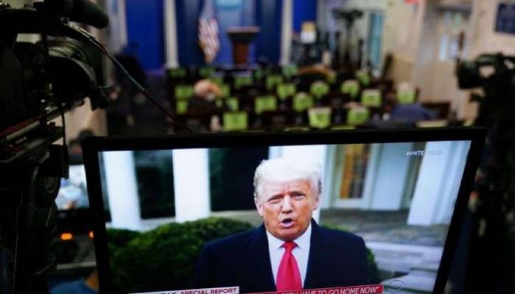 Facebook removes Donald Trump video over US Capitol attack