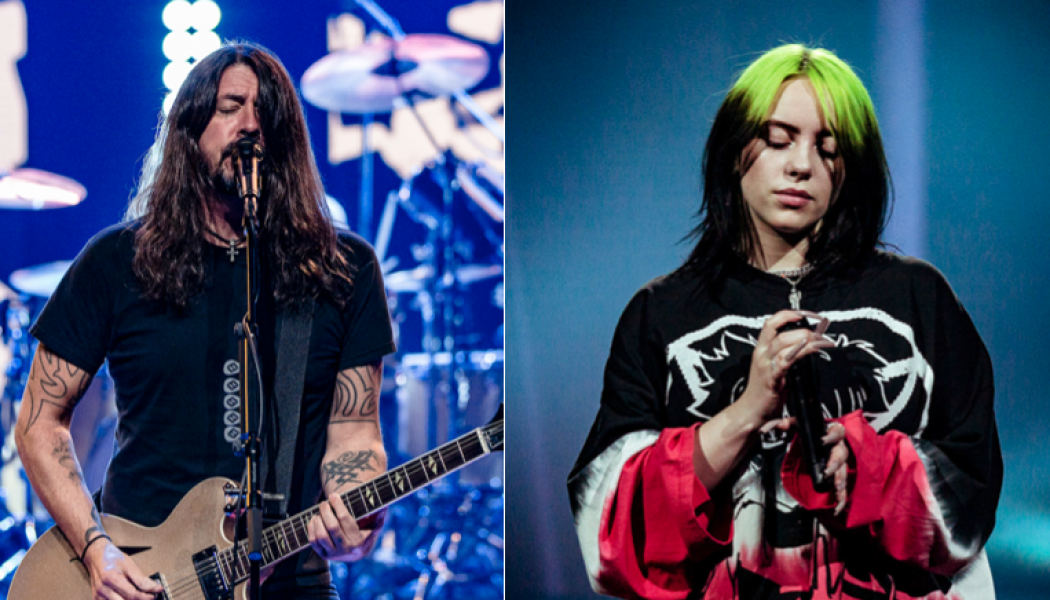 Foo Fighters and Billie Eilish Perform at ALTer EGO Fest: Watch