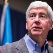 Former Michigan Gov. Snyder charged in Flint water crisis
