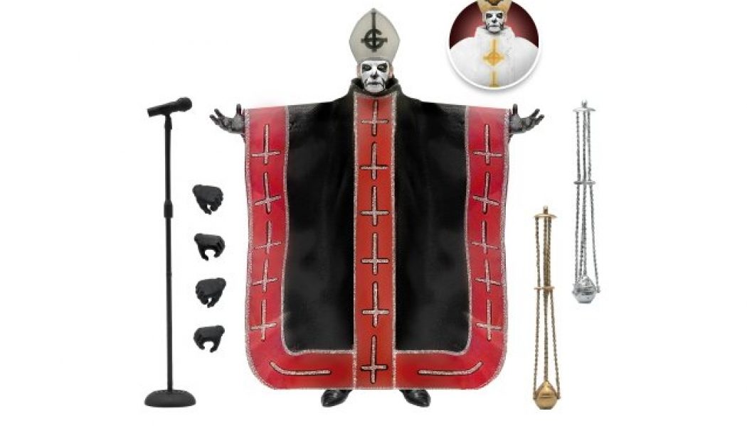 GHOST: PAPA EMERITUS I Figure To Be Released As Part Of Super7’s ‘Ultimates! Figures Collection’