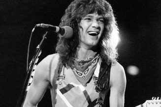 Guitar Center Unveils Rockin’ Eddie Van Halen Memorial Mural