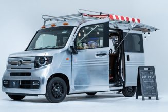 Honda Turns Cute Van Into a Cafe, Fit Into a Pseudo-Crossover for Tokyo Auto Salon
