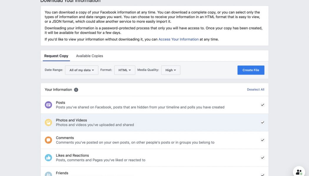 How to delete your Facebook account