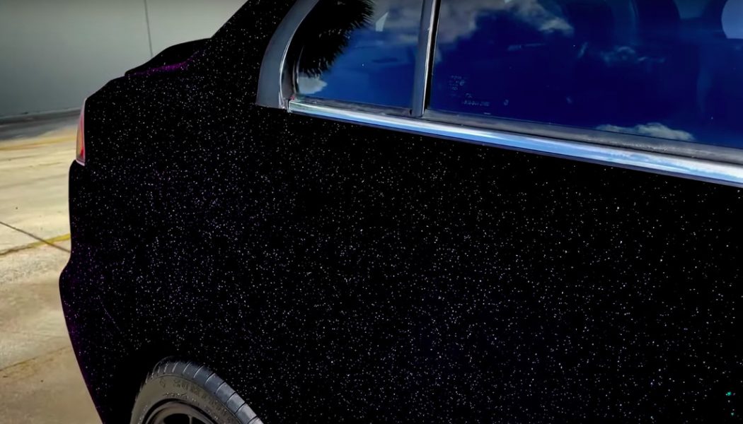 I want to float in the void of this car’s paint job