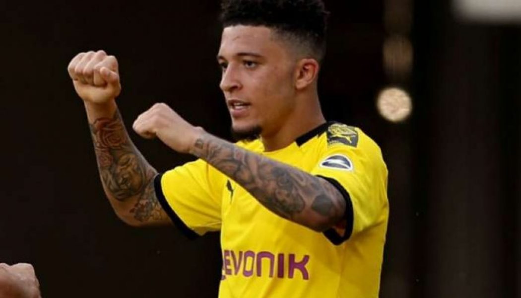 Jadon Sancho happier at Borussia Dortmund after Manchester United transfer saga
