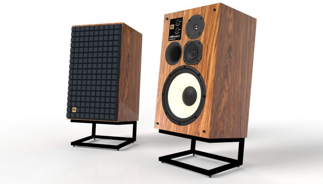 JBL’s new stereo amplifier pairs retro looks with modern connectivity