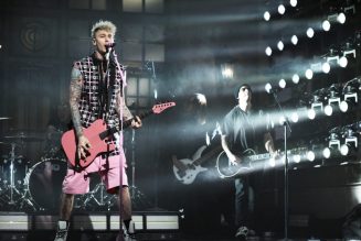 Machine Gun Kelly Brings Tickets to My Downfall Tracks to SNL Stage
