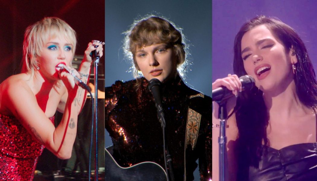 Miley, Taylor, Dua, And More Proved 2020’s Pop Nostalgia Machine Is Potent As Ever