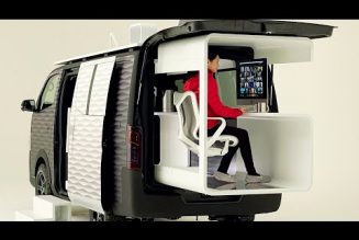 Nissan NV350 Office Pod Concept: Let’s Never Return to the Office, Ever
