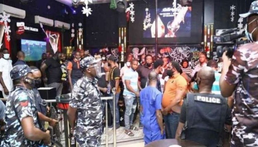 Police arrest revellers, strippers in Lagos club