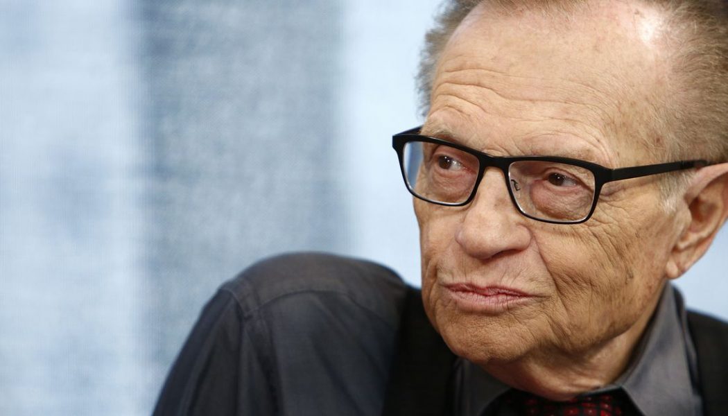 Radio and TV host Larry King dies at 87
