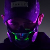 Razer has created a concept N95 mask with RGB and voice projection