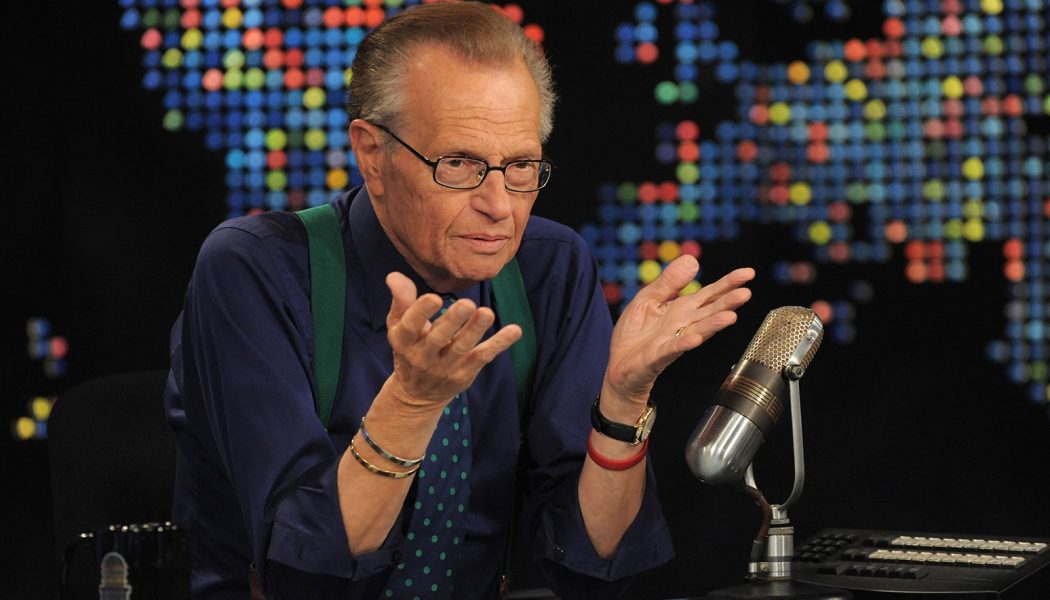 Remembering Larry King’s Interviews With Lady Gaga, Prince, Beyonce & More