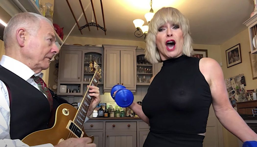 Robert Fripp and Toyah Turn Guns N’ Roses’ “Welcome to the Jungle” into a Serpentine Workout: Watch