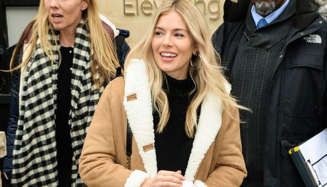Sienna Miller Just Wore the Ultimate London Lockdown Outfit