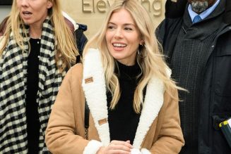 Sienna Miller Just Wore the Ultimate London Lockdown Outfit