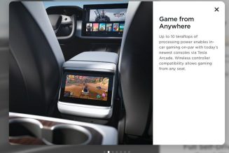Tesla’s new Model S will apparently play Witcher 3 on a built-in 10 teraflop gaming rig