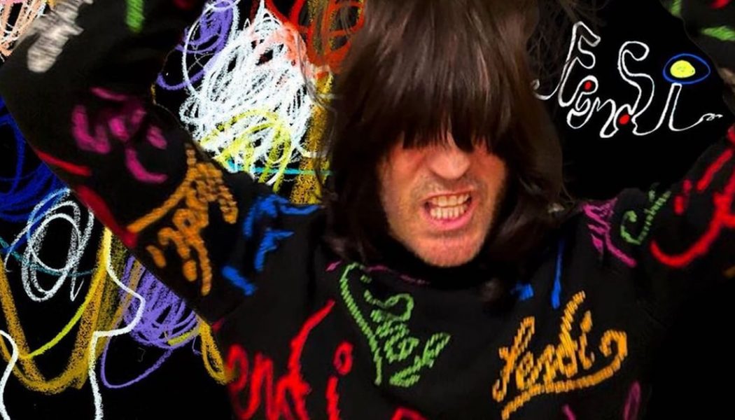 The Great British Fashion Show: Fendi’s New Collection Is Covered in Noel Fielding’s Colourful Artwork