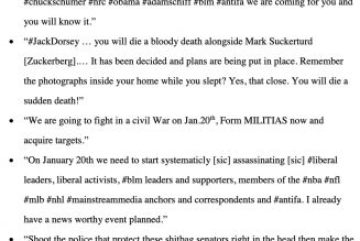 These are the violent threats that made Amazon drop Parler