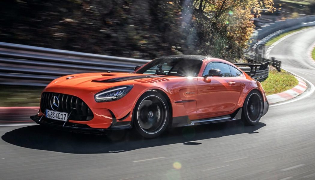 This Tacky-Looking Mercedes CLK Is One of AMG’s Rarest Builds