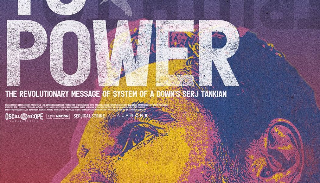 Trailer Unveiled for Upcoming Serj Tankian Documentary Truth to Power: Watch
