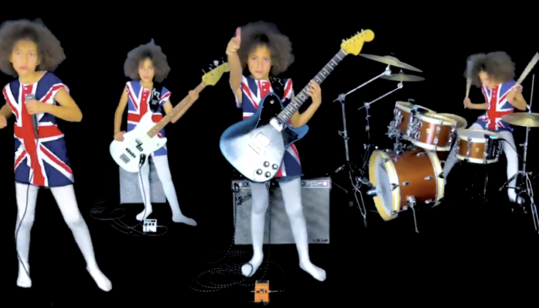 Watch Nandi Bushell Cover Blur’s ‘Song 2′ in a Union Jack Outfit