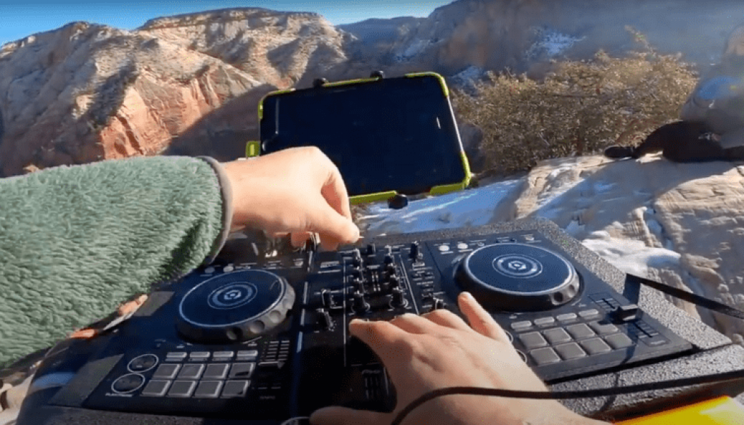 Watch This DJ Mix While Hiking Utah’s Deadly Angels Landing Trail