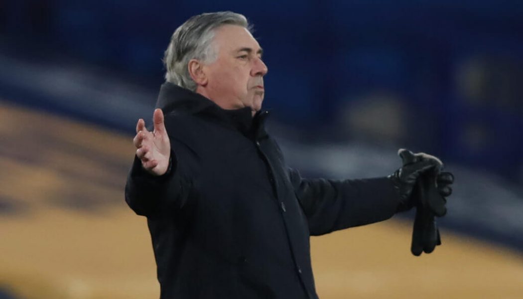 Carlo Ancelotti posts three-word message after FA Cup win, Everton players react on Twitter