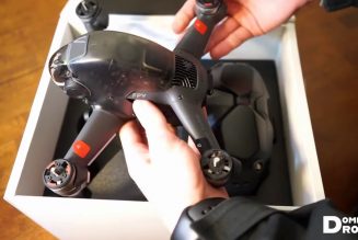 DJI’s unannounced FPV drone is already the star of a complete unboxing video