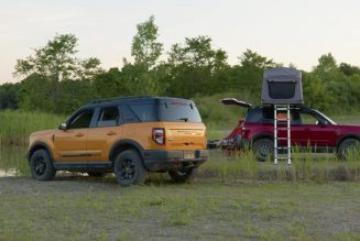 Ford Bronco Sport’s Accessory Packs Optimize the SUV for Biking, Camping, Boating, and More