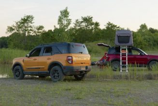Ford Bronco Sport’s Accessory Packs Optimize the SUV for Biking, Camping, Boating, and More