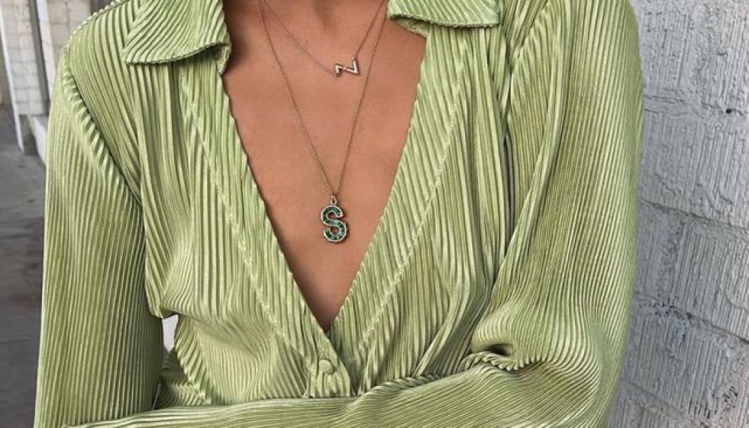 From Zara to Chloé This Personal Jewellery Trend Is Really Taking Off
