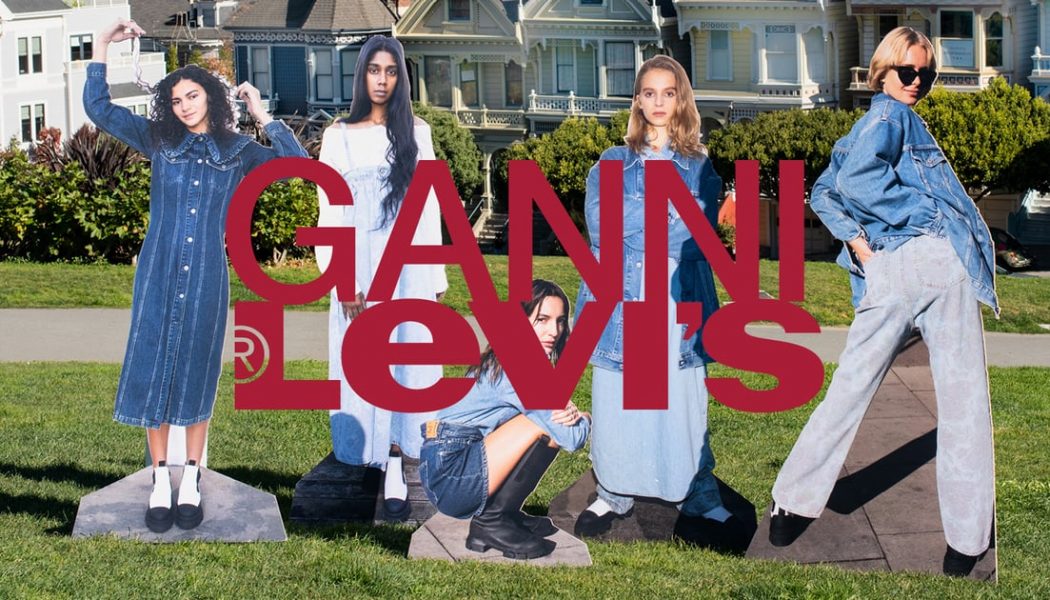 Ganni and Levi’s Launch Sustainable Jeans Collection Made From an Innovative Denim Alternative