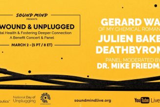 Gerard Way, Julien Baker to Play Sound Mind Live’s Unwound & Unplugged Livestream