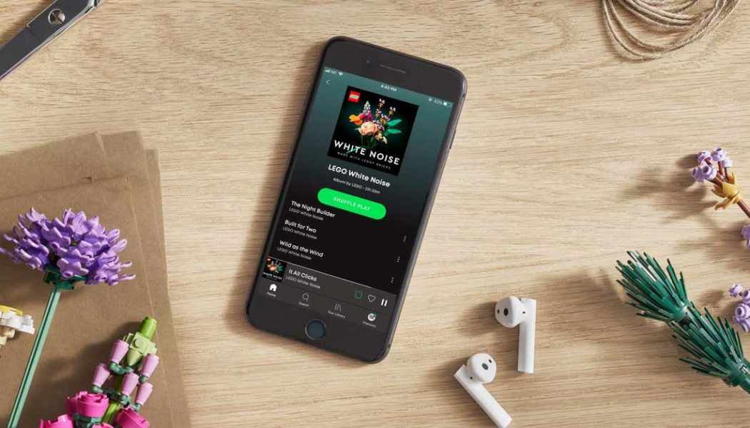 Lego made a white noise playlist, and it takes me back to being a kid