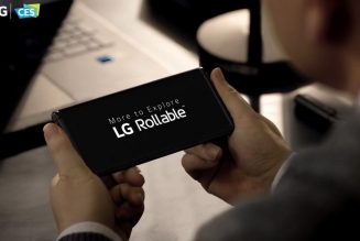 LG denies the Rollable phone has been put on hold