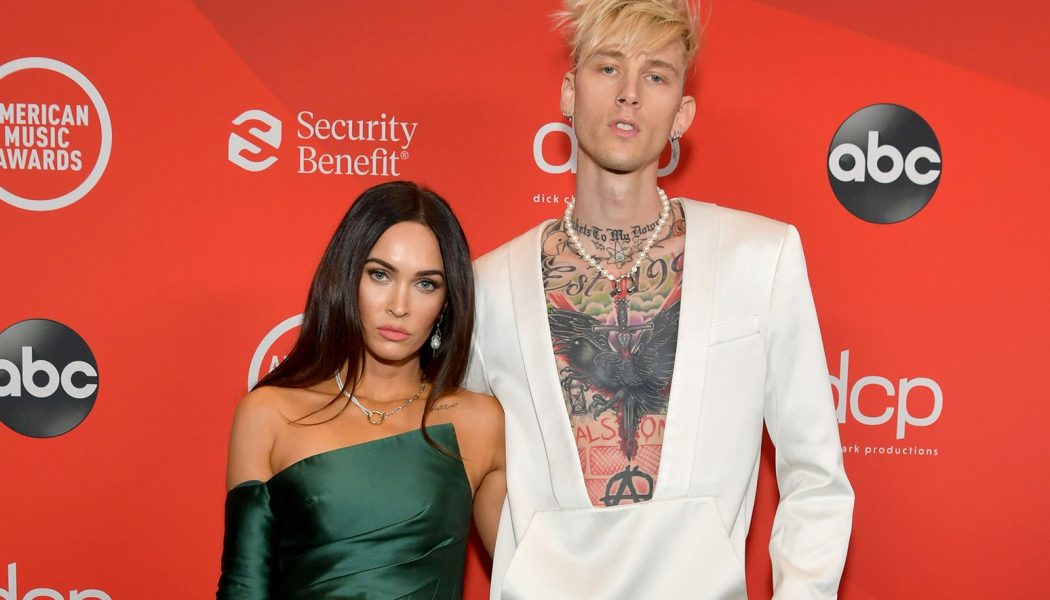 Machine Gun Kelly Says He Wears Megan Fox’s ‘Blood Around My Neck’ on Valentine’s Day