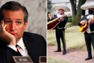 Mariachi Band Trolls Ted Cruz Outside His Houston Home