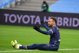 Neymar out for four weeks; will not feature in Barcelona v PSG