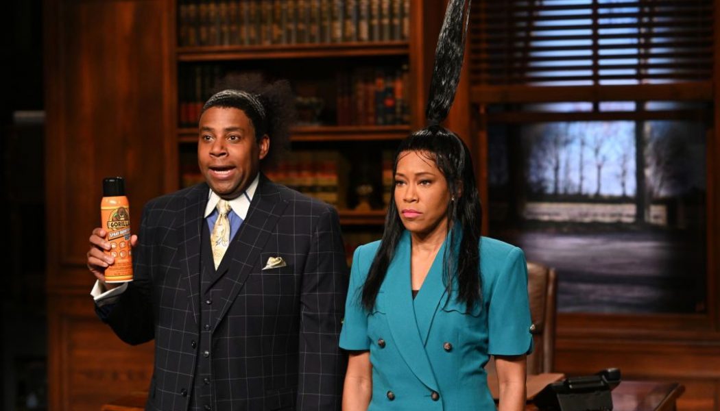 Regina King Set Off ‘SNL’ With Kenan Thompson Assisted Monologue, Gorilla Glue Girl Sketch [Video]
