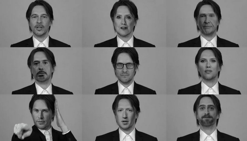 Steven Wilson Transforms into Brad Pitt, David Bowie, Donald Trump, and More in “Self” Video: Watch