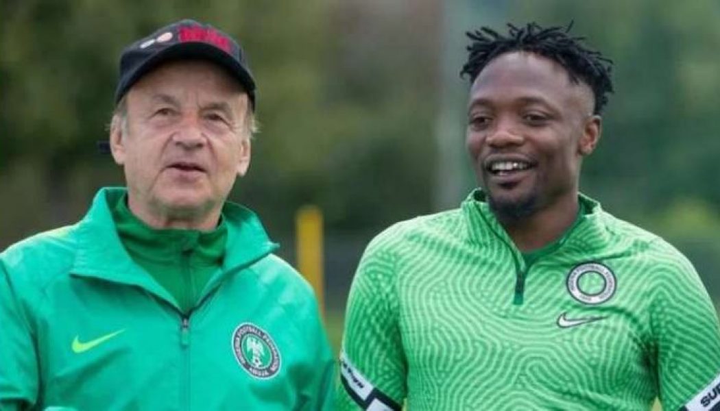 Super Eagles boss wants Ahmed Musa to sort out his career before Afcon qualifiers