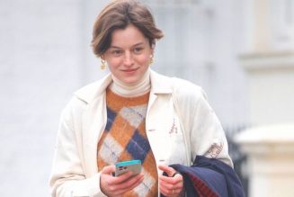 The Crown’s Emma Corrin Has the Most Perfect London Street Style