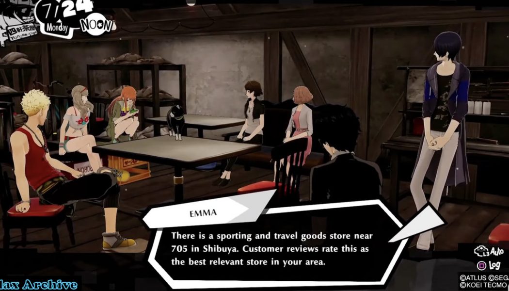 The original voice of Siri makes an appearance in Persona 5 Strikers